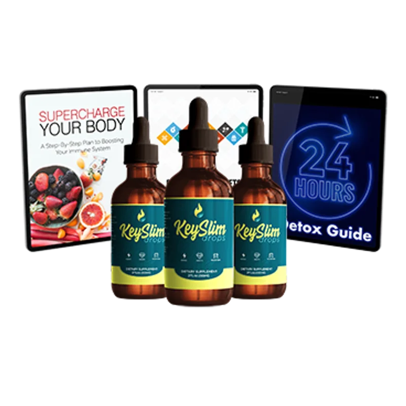 KeySlim Drops Weight Management Health — 3 Bottle / 90 Day Pack